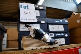 Five pairs of ladies boxed as new Caprice sandals (UK 4, 4.5, 5 and 5.5).