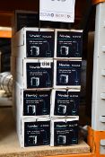 Eighteen boxes of five as new Newlec NL9025B cable junction boxes in black (1.5 - 2.5mm, 5 pole).