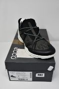 Two pairs of as new Ecco Biom Street trainers (UK 7.5).