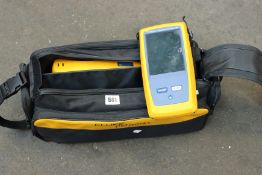 One pre-owned Fluke networks cable analyser (Model number: DSX-600).