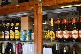 A large quantity of miscellaneous alcohol to include wines, beers and related items (Over 18s