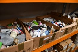 Four boxes of as new/part used toiletries.