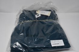 Two pairs of as new Oliver Spencer Ecological Evering drawstring trousers (1 x M, 1 x XL).