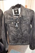 An as new G Star Raw Arc 3D Slim jacket in faded basalt (XS - RRP £135).