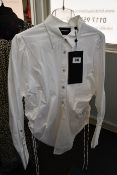 An as new The Kooples Sateen Popeline blouse (Size 3 - RRP £178).