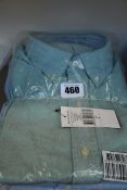 A men's as new Ralph Lauren classics custom fit green shirt (L) and two men's as new Ralph Lauren