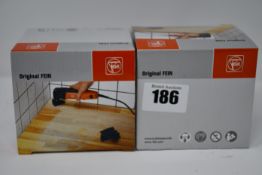 Twelve boxed as new Fein original pack of fifty grit sheets.