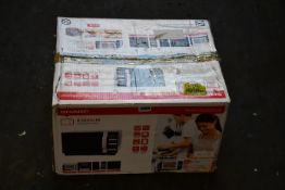 One boxed Sharp microwave over (Scratched on the top) (Model no. R360SLM).
