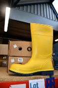 Two pairs of Workmaster Respirex dielectric® safety wellington boots (UK 10 and 11).