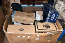 A quantity of as new footwear to include Toms, Vital, Bio Bio and Geox Respira.