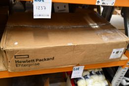 A boxed as new HPE DL360 Gen9 8SFF CTO Server (Serial: CZJ845015T P/N: 755258-B21) (Box opened).