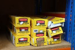 A quantity of as new Rubbermaid Extended Reach Dusting Packs (Approximately six full sets and