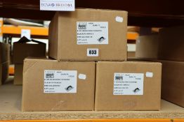 Eighteen boxed as new Ragni R 301 rendering scrapers (250 x 150mm).