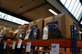 Four boxes of assorted as new phone cases and wallets (Approx. 2000 items).