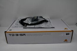 One boxed as new Behringer TD-3-SR analogue bass line synthesizer.