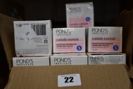 A quantity of as new Ponds Institute essential care nourishing anti-wrinkle day & night creams (