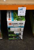 One boxed Gardena wall-mounted automatic hose box 35m 8024 (Viewing advised, item may be slightly