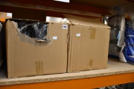 One boxed as new Live Fresh 5 Quart Steel Colander (Quantity: 12. Model no. LF2015CO).