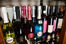 Thirty five bottles of assorted wines and champagnes to include red wines and white wines (Over