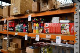 A quantity of assorted as new toys to include Playmobile, mini super market, bubbles, soft toys