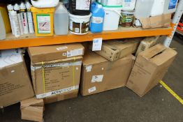 A large quantity of miscellaneous household furniture and related items to include one Gold line DVD