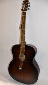 One boxed Tanglewood TWCR O Crossroads Orchestra Acoustic in Whisky Burst.