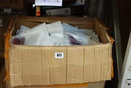 A large quantity of stainless steel rainbow cutlery sets.