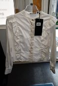 An as new The Kooples Basic blouse (Size 2 - RRP €148).