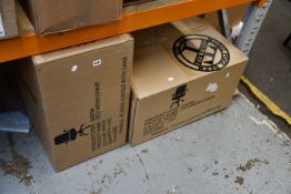 Two boxed as new Zico mesh chairs (Chair colour: white).