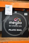 Ten boxed as new Mymeglio Pilate rings.