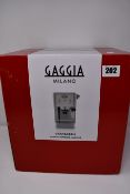 One boxed as new Grangaggia Manual Espresso Machine.