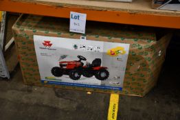 One boxed Rolly Massey Ferguson Tractor.