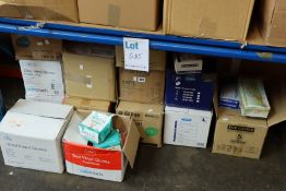 A quantity of assorted examination gloves (Various sizes).