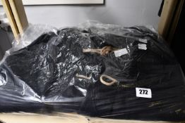 A Brixtol drake duffle wool coat (L).