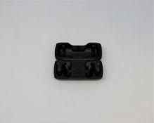 A pre-owned pair of Bose SoundSport Free Earbuds with Wireless Charging Case in Black.