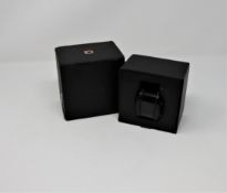 A pre-owned Nubia Alpha SW1002 TD-LTE Smartwatch in Black (Original box and charger included) (Wiped
