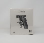 A boxed as new DJI Osmo Mobile 3 Combo motorised handheld stabiliser (box sealed).