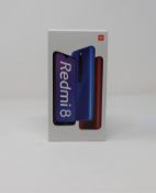 An as new Xiaomi Redmi 8 Dual SIM 32GB M1908C3IG in Sapphire Blue (Blacklist clean - CheckMEND