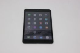 A pre-owned Apple iPad mini Wi-Fi Only/1st Gen 16GB in black (Serial: F7PLN2HFFPFL) (iCloud