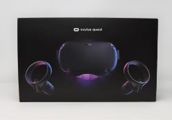 A boxed as new Oculus Quest All-in-one VR Gaming Headset (64GB) (Box opened).