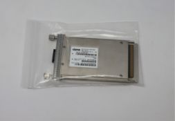A pre-owned Ciena 160-9114-900 002 WOTRC0BFAA CFP Transceiver (Untested, sold as seen).
