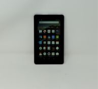 A pre-owned Amazon Fire 7 (9th Gen) 16GB in Black.