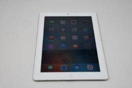 A pre owned Apple iPad 2 (Wi-Fi Only) 16GB in white (Faulty home button) (iCloud activation clear).