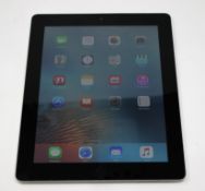 A pre owned Apple iPad 3rd Gen (Wi-Fi/Cellular AT&T/GPS) 32GB in black (Serial: DMPJ4L2SDVGH) (