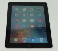 A pre owned Apple iPad 3rd Gen (Wi-Fi/Cellular AT&T/GPS) in black (Serial: DLXHF2NXDVGG) (iCloud