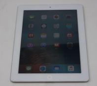 A pre-owned Apple iPad 2 (Wi-Fi Only) 16GB in white (Serial: DYTJX2C0DKPH) (iCloud activation