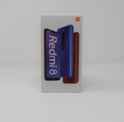 An as new Xiaomi Redmi 8 Dual SIM 32GB M1908C3IG in Ruby Red (Blacklist clean - CheckMEND Report ID: