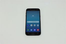A pre-owned Samsung Galaxy J5 2017 16GB in Black (Some light cosmetic scratches to screen glass