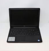 A pre-owned Dell Inspiron 15 3000 15.6-Inch Laptop (Serial: 6CPT7T2) (Hard drive removed, sold for