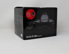 A boxed as new Canon EOS-1D X Mark III Digital SLR Camera (Body only) (Cosmetic damage to box).